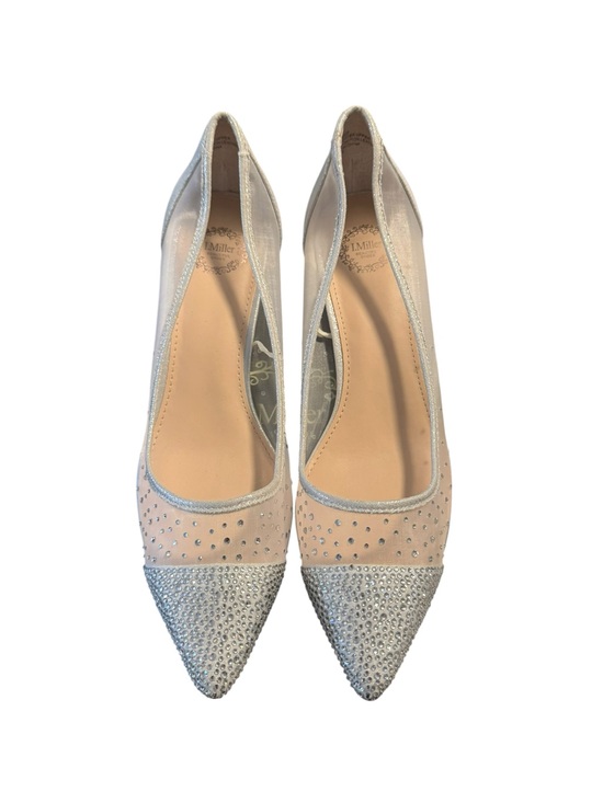 I. Miller Shoes - I Miller  Silver Rhinestone Pointed Toe Flats